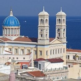 Saint Nicholas Orthodox Church, Ermoupoli, Cyclades, Greece