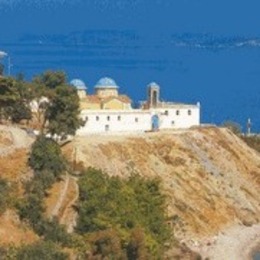 Panagias Mirtidiotissis Orthodox Monastery, Vrontados, Chios, Greece