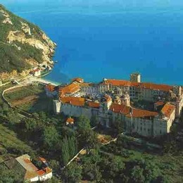 Esphigmenou Monastery, Mount Athos, Mount Athos, Greece