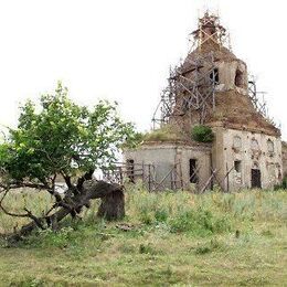 ??????????? Orthodox Church, bozhedarovka, Luhansk, Ukraine