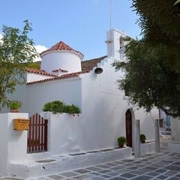 Dormition of the Virgin Mary Orthodox Church, Panagia, Cyclades, Greece