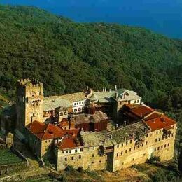 Karakalou Monastery, Mount Athos, Mount Athos, Greece