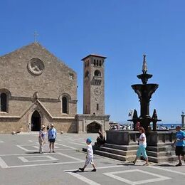 Annunciation of the Theotokos Orthodox Cathedral, Rhodes, Dodecanese, Greece