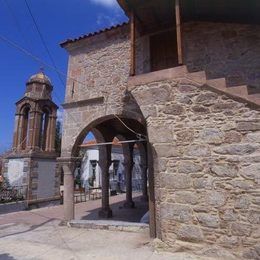 Saint Paraskevi Orthodox Church, Akrasio, Lesvos, Greece