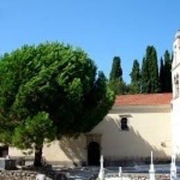 Yperageia Theotokos Odigitria Orthodox Cemetary Church, Liapades, Corfu, Greece