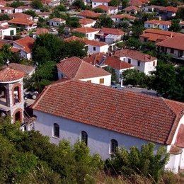 Saints Constantine and Helen Orthodox Church, Amygdali, Thessaly, Greece