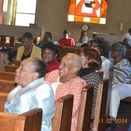 Sunday service at Ebenezer