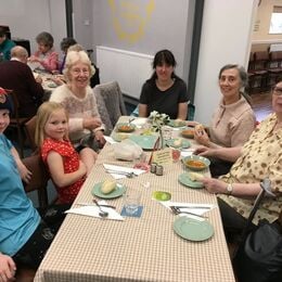 2019 Lent lunch at Foxhill Evangelical Church, Carlton