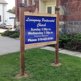 Livingway Pentecostal Church sign