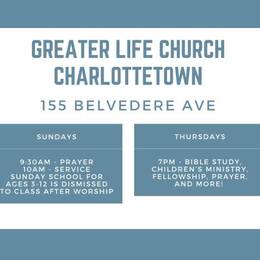 Greater Life Church service times