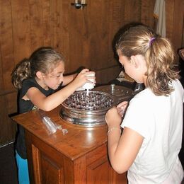 Preparing Communion - small hands for Christ