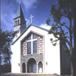 Shimoigusa Catholic Church, Suginami-ku, Tokyo, Japan