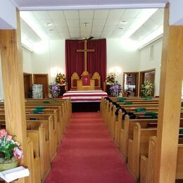 Arbor Hill Church interior