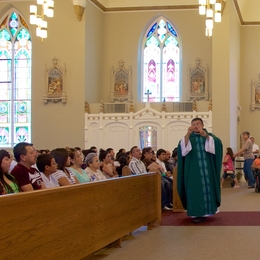 Fr. Pedro at St. Patrick