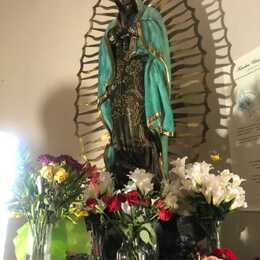 Our Lady of Guadalupe statue