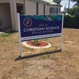 Christian Science Society Redcliffe sign