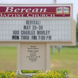 Berean Baptist Church, Wiggins, Mississippi, United States