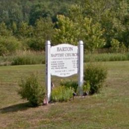 Barton Baptist Church sign