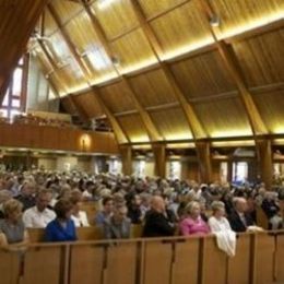 Inside the church