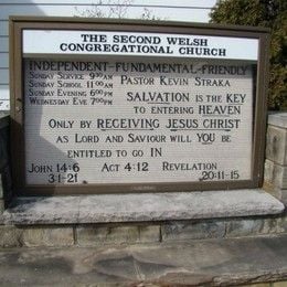 The Second Welsh Congregational Church, Wilkes-barre, Pennsylvania, United States