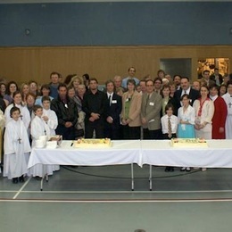 Easter celebration for new Catholics at St. Ann's