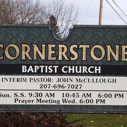 Cornerstone Baptist Church, Madison, Maine, United States