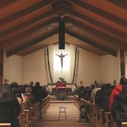 Sunday mass at St. Joseph the Worker