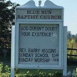 Blue Run Baptist Church, Somerset, Virginia, United States