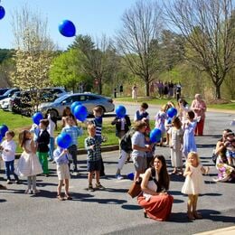 Celebrating Easter 2022 with a balloon release