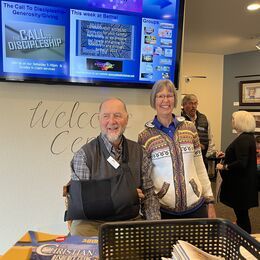 Friendly Greetings at Welcome Center