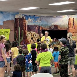 Kids having a great day at Vacation Bible School