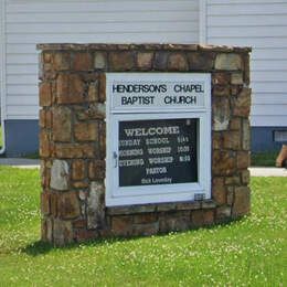 Our church sign