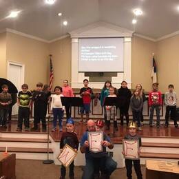 Christmas program practice