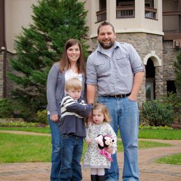 Youth Director Chris Moriarty and family