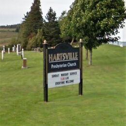 Hartsville Presbyterian Church sign