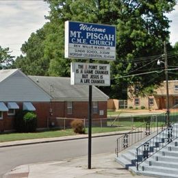 Mt. Pisgah C.M.E. Church sign