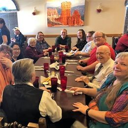 Celebrating the ordination with Farmington congregation