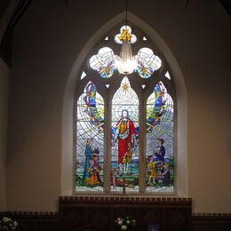 Stained glass window