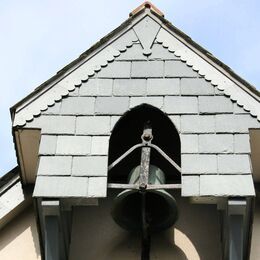 Tregadillett Church bell cote