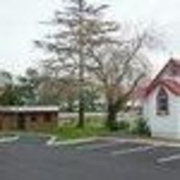 The St Peter's Chelsea Chapel, circa 1885 and the new Cedar Church, circa 2010