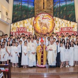 Confirmation 2019 - Church of St Francis Xavier Singapore