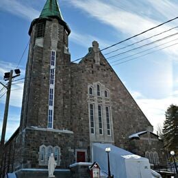 Eglise Sainte Amelie, Baie-Comeau, Quebec, Canada