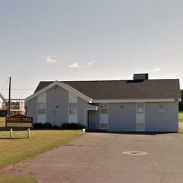 The former building of Freetown Gospel Hall at 1313 Cairns Rd, Freetown, PE