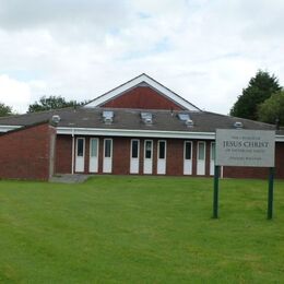 Side View of Irvine Ward Church Building