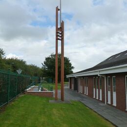 Side View of Irvine Ward Church Building