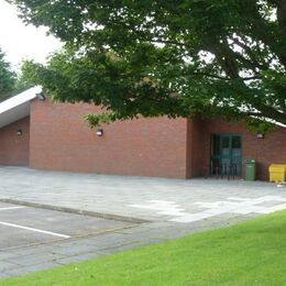 Church view from car park entrance disabled bays available