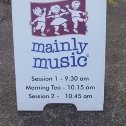 Mainly Music starts @ 9.30am for the first session