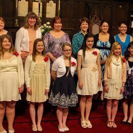 2013 Confirmation Class with Mentors, Doug Walters, and Pastor Jon Sloan