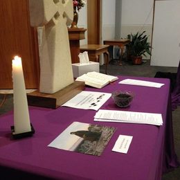 Ash Wednesday 2014 at Wellington Central Baptist Church