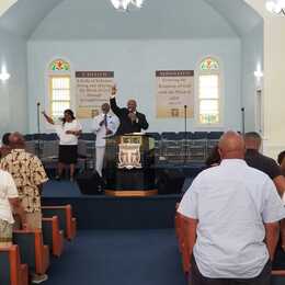 Sunday worship at Friendship Baptist Church, Kalamazoo